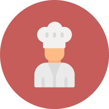 Şef vektör dairesi simgesi