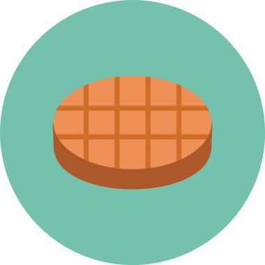 fırın ekmeği, fırın, vektör simgesi