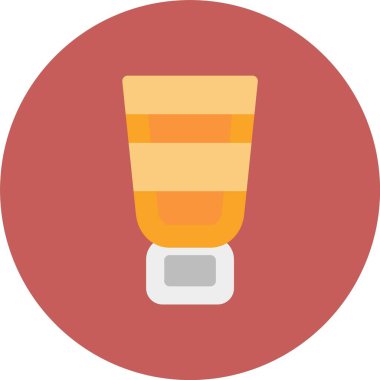 Rozet tarzında alkol birası ikonu