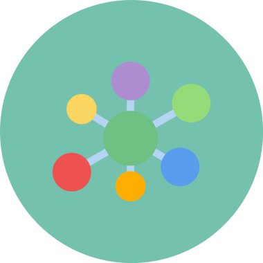 Bir ağın vektör çizimi