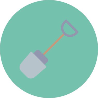 Vektör simge işareti simge vektör çizim kişisel ve ticari kullanım için kürek..