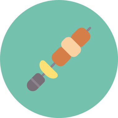 Gıda simgesinin vektör illüstrasyonu