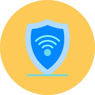 Vektör internet güvenlik simgesi