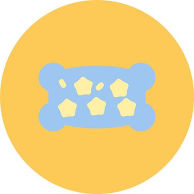 Vektör yiyecek ve sağlık simgesi