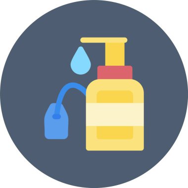 vektör sıvı şişe simgesi