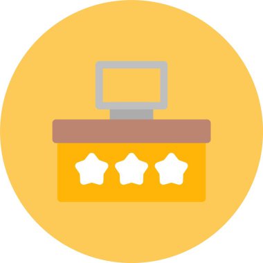 Alışveriş çantası Vektör İllüstrasyonu, Basit Tasarım