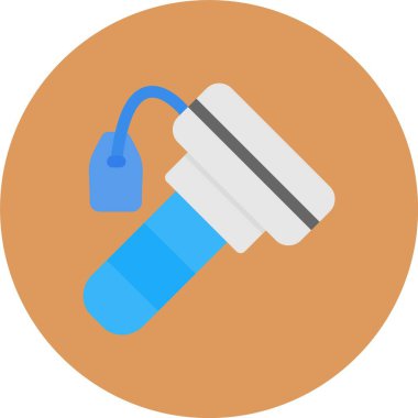 Sprey kutu ikonu. Web tasarımı için sprey kutu simgesinin basit çizimi