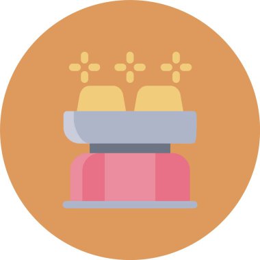 Modern eğitim ikonunun vektör illüstrasyonu