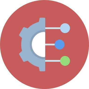 Ayarlama. Web simgesi basit illüstrasyon