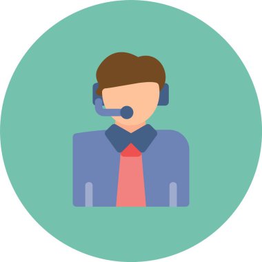 çağrı merkezi vektör simgesi