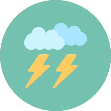 Bulut simgesinin vektör illüstrasyonu