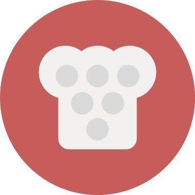 ekmek simgesi, vektör illüstrasyonu