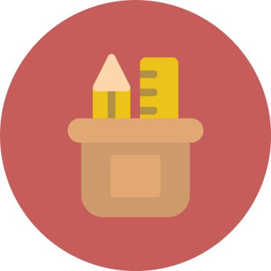 Modern eğitimin vektör illüstrasyon simgesi