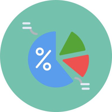 ticari finans grafiği simgesi - taslak biçimi