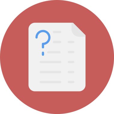 soru işareti vektör simgesi