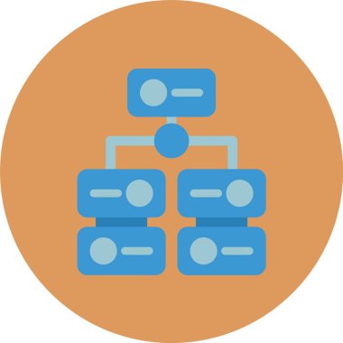 ağ bağlantısı simgesi renk dış hat vektörü