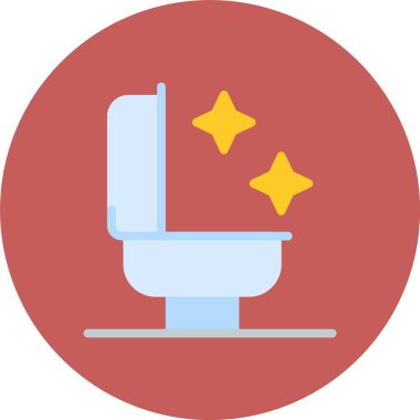 tuvalet ikonu vektör illüstrasyonu