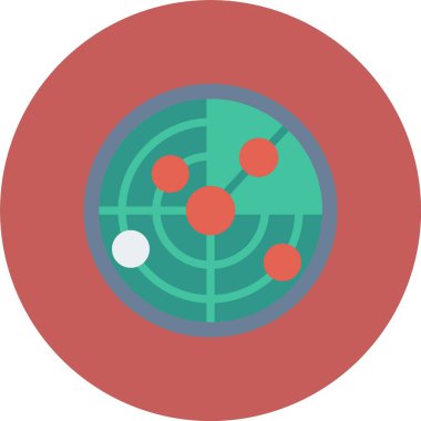 Hedef simgenin vektör illüstrasyonu