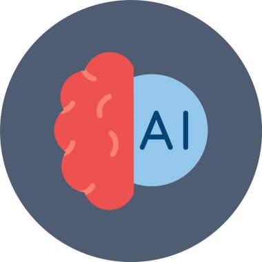 vektör yapay zeka simgesi