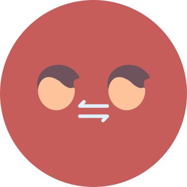 yüz ifadesi simge vektör illüstrasyonuName