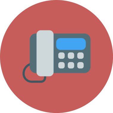 Telefon. Web simgesi basit tasarım