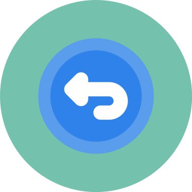 Arrow vektör simgesi illüstrasyonu