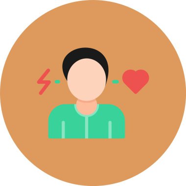 Kısa saçlı ve kısa saçlı güzel bir genç adam.