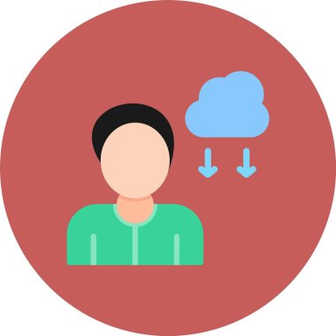 Bulut hesaplama. Web simgesi