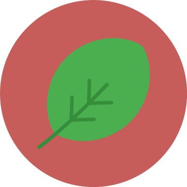 Eşsiz Yaprak Vektörü Kabartma Simgesi