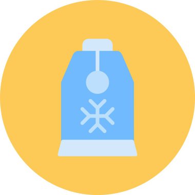 Eşsiz sıcak vektör simgesi