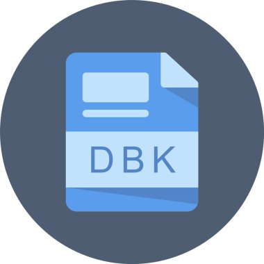 Dosya biçiminin vektör illüstrasyonu