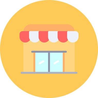 Dükkanı vektör simge işareti simge vektör çizim kişisel ve ticari kullanım için..