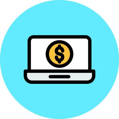 vektör bankacılık simgesi illüstrasyonu