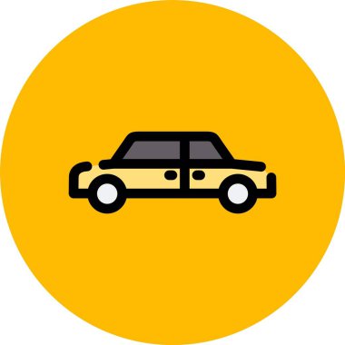 Vektör araba simge tasarlamak