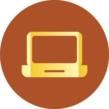 vektör lcd simgesi illüstrasyonu