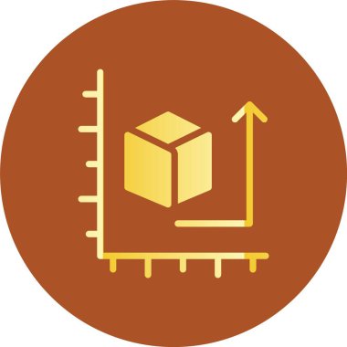 Güzel Grafik vektör satırı simgesi