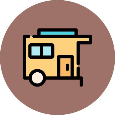 Gıda simgesinin vektör illüstrasyonu