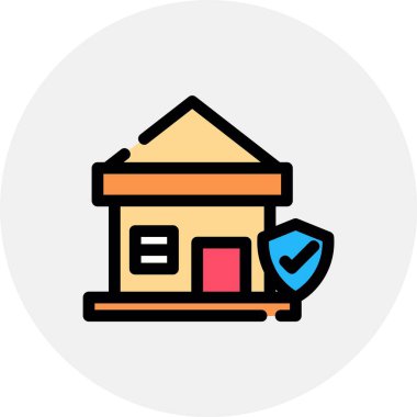 Emlak vektörü simgesi