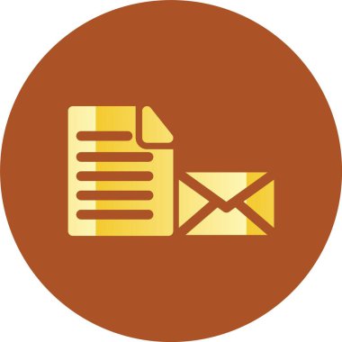 e-posta vektör dairesi deseni