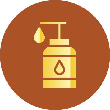 Modern b 'nin vektör illüstrasyonunda su ikonu yok