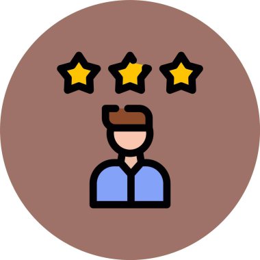 Müşteri İncelemesi. Basit illüstrasyon