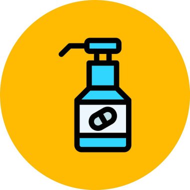 vektör sprey simgesi