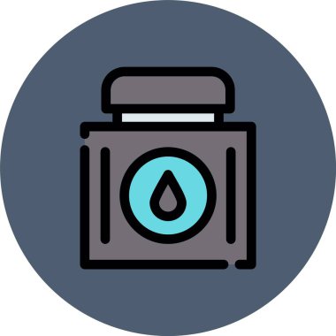 kamera vektör çember çizgisi simgesi dekoru