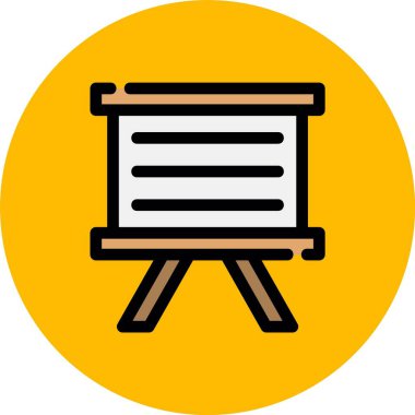 Vektör illüstrasyonu, silo simgesi