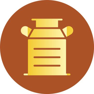 Eşsiz Namlu Vektör Satırı Simgesi