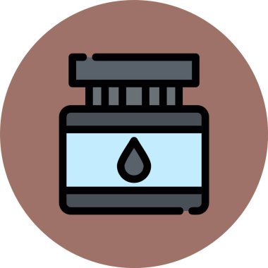 vektör yağ bırakma simgesi