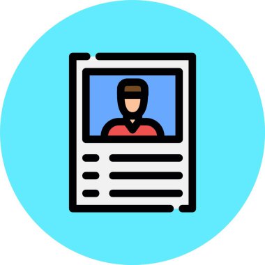 Adam gazete ikonu okuyor. ana hatlı adam gazete vektör simgesini okurken düz izole