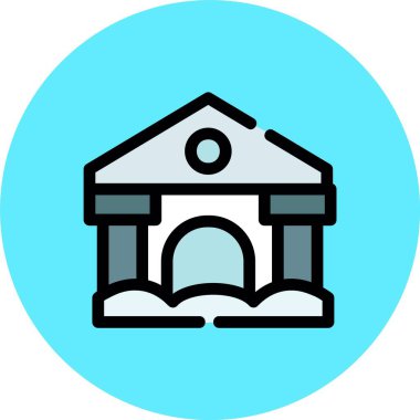 Web Kullanımı için Basit Vektör İllüstrasyonu