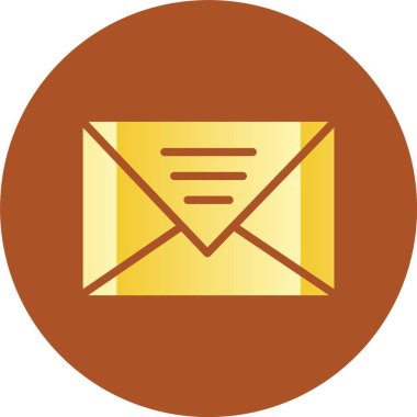 e- posta simgesi vektör illüstrasyonu