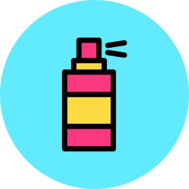 şişe simgesi, vektör illüstrasyonu